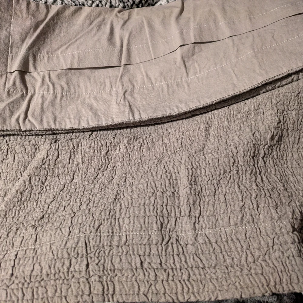 New Restoration Hardware RH Matlasse Pillow Cover Sham Graphite